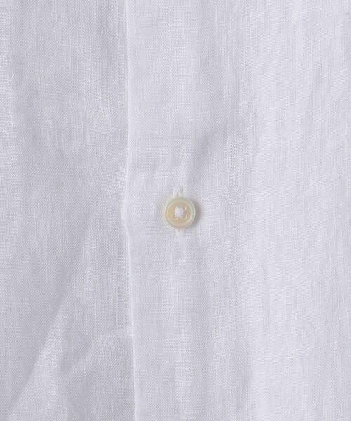 green label relaxing（グリーンレーベルリラクシング）の「OLT CM コルトレイクリネン ジャストルーズ 半袖 シャツ（シャツ/ブラウス・メンズ・ワインレッド/ホワイト/ダークグレー・LARGE/MEDIUM/SMALL/X-LARGE）」の21枚目の写真