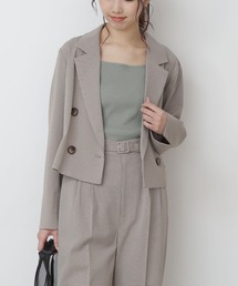 FREE'S MART | 【Sシリーズ対応】◆チェック短丈ジャケット(テーラードジャケット)