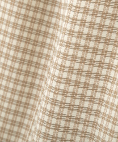 FREE'S MART（フリーズマート）の「【Sシリーズ対応】◆チェック短丈ジャケット（テーラードジャケット・レディース・グレー系その他/ベージュ系その他/ブラウン系その他・SMALL/MEDIUM）」の16枚目の写真