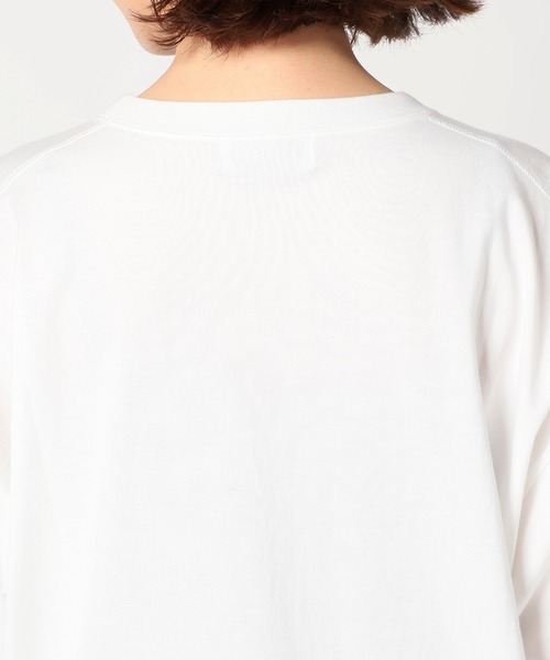 SLOBE IENA(スローブイエナ)の「OKグラフィックBIG TEE【手洗い可能】◆(Tシャツ/カットソー・レディース・ホワイト/ブラック・FREE)」の9枚目の写真