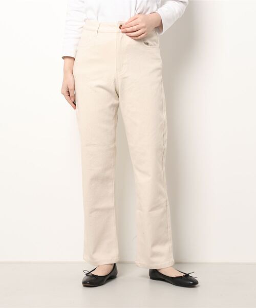 KOBE LETTUCE（コウベレタス）の「ハイライズストレートデニムパンツ（デニムパンツ・レディース・ライトブルー/インディゴブルー/ブラック系その他/ホワイト系/グレー・S/M/L/XS/XXS）」の17枚目の写真