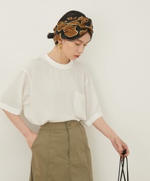 ADAM ET ROPE' | 【アウトレット店舗・WEB限定】ジョーゼットチュニックTeeブラウス(シャツ/ブラウス)