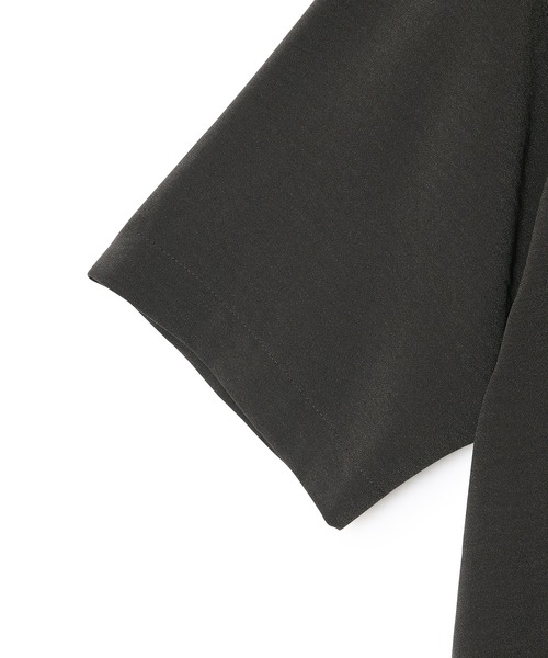 ADAM ET ROPE'（アダムエロペ）の「【アウトレット店舗・WEB限定】ジョーゼットチュニックTeeブラウス（シャツ/ブラウス・レディース・ホワイト/チャコールグレー・FREE）」の10枚目の写真