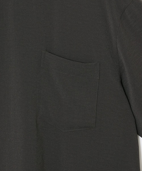 ADAM ET ROPE'（アダムエロペ）の「【アウトレット店舗・WEB限定】ジョーゼットチュニックTeeブラウス（シャツ/ブラウス・レディース・ホワイト/チャコールグレー・FREE）」の11枚目の写真