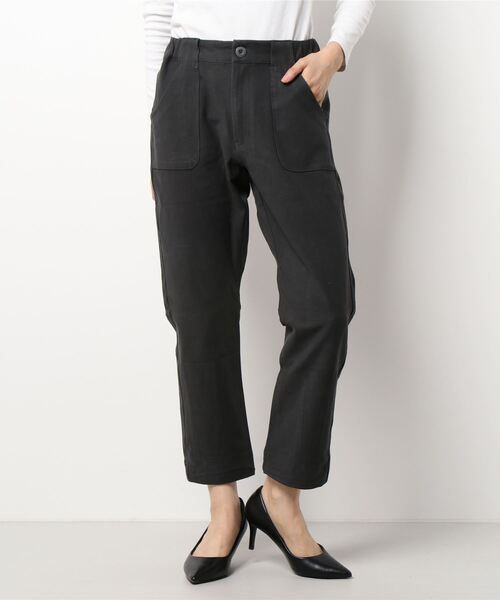 KRIFF MAYER Lady's Collection（クリフメイヤーレディースコレクション）の「アクティブテーパードジョガー（その他パンツ・レディース・ベージュ/カラフル/ブラック/チャコール/ネイビー・LARGE/MEDIUM）」の3枚目の写真