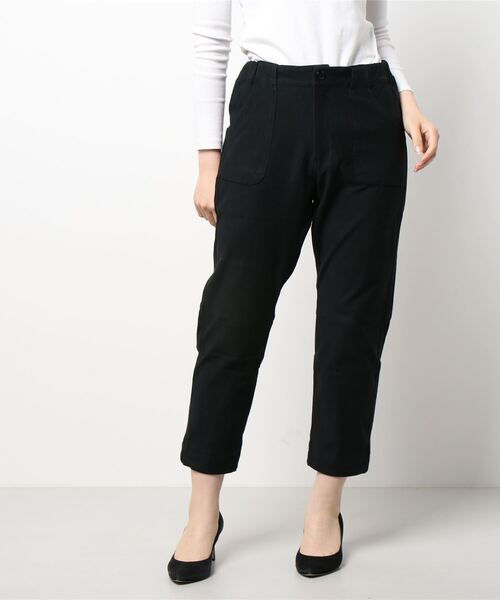 KRIFF MAYER Lady's Collection（クリフメイヤーレディースコレクション）の「アクティブテーパードジョガー（その他パンツ・レディース・ベージュ/カラフル/ブラック/チャコール/ネイビー・LARGE/MEDIUM）」の2枚目の写真