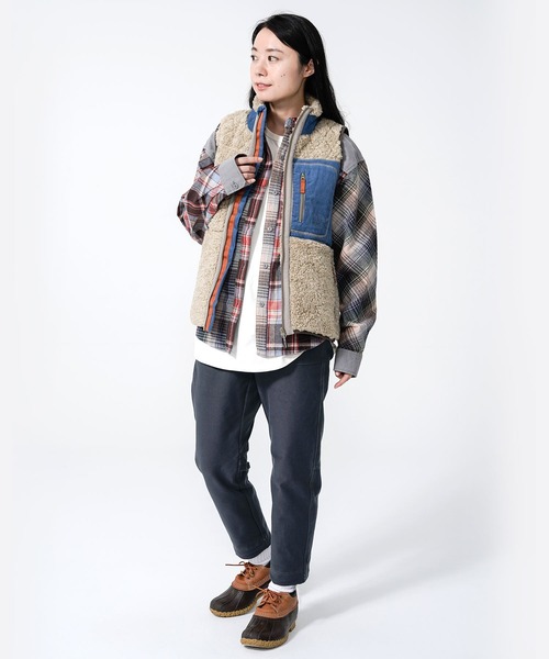 KRIFF MAYER Lady's Collection（クリフメイヤーレディースコレクション）の「アクティブテーパードジョガー（その他パンツ・レディース・ベージュ/カラフル/ブラック/チャコール/ネイビー・LARGE/MEDIUM）」の10枚目の写真