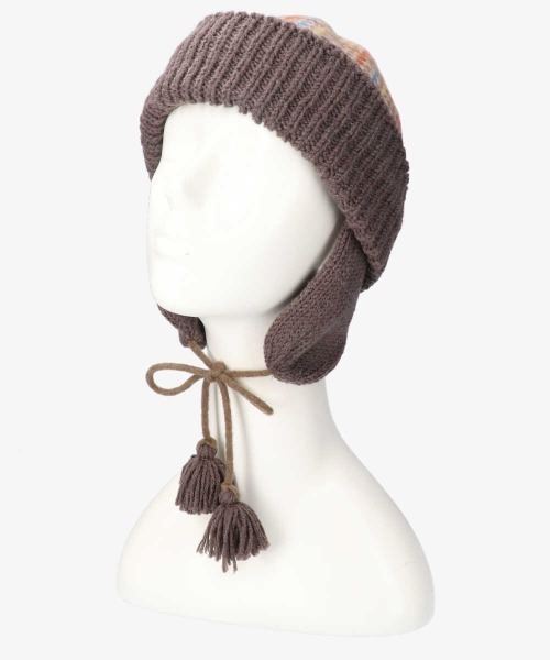 OVERRIDE（オーバーライド）の「OVERRIDE GUIDE WATCH TIBET（ニットキャップ/ビーニー・レディース・ブラック/レッド/ブラウン/ブルー/ライトベージュ・M/57.5cm）」の20枚目の写真