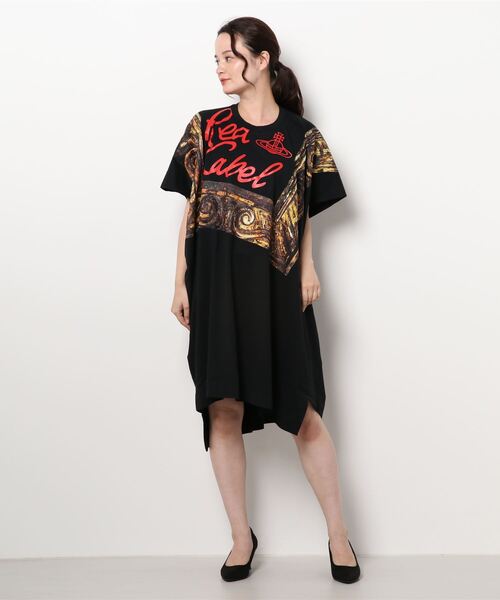 ｵｰｶﾞﾆｯｸ天竺frameﾌﾟﾘﾝﾄﾄﾞﾚｽ ワンピース Vivienne Westwood ヴィヴィアンウエストウッド のファッション通販 Zozotown