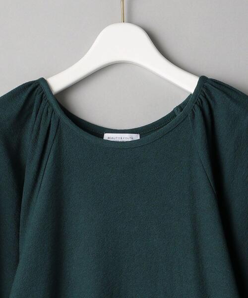 BEAUTY&YOUTH UNITED ARROWS（ビューティーアンドユースユナイテッドアローズ）の「BY ボリュームスリーブ ワンピース（ワンピース・レディース・オレンジ/ダークグリーン/ブラック・FREE）」の19枚目の写真