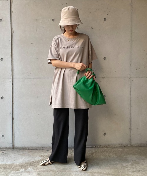 CAPRICIEUX LE'MAGE（カプリシューレマージュ）の「2WAYフレアパンツ（その他パンツ・レディース・ブラック/グリーン・38/36）」の22枚目の写真