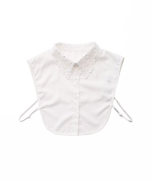 Narcissus（ナルシス）の「【Narcissus】エレガントつけ襟（付け襟・レディース・ホワイト/ブラック・FREE）」の4枚目の写真