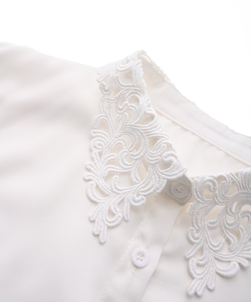 Narcissus（ナルシス）の「【Narcissus】エレガントつけ襟（付け襟・レディース・ホワイト/ブラック・FREE）」の11枚目の写真