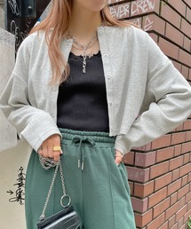 WEGO | WEGO/2WAYリブコンパクトカーディガン(カーディガン/ボレロ)