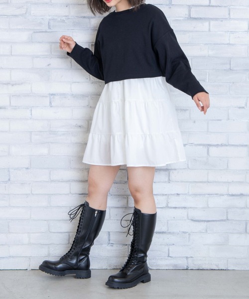 WEGO(ウィゴー)の「WEGO/2WAYリブコンパクトカーディガン(カーディガン/ボレロ・レディース・グリーン/その他1/ブラック/グレー・FREE)」の18枚目の写真