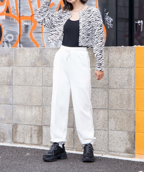 WEGO(ウィゴー)の「WEGO/2WAYリブコンパクトカーディガン(カーディガン/ボレロ・レディース・グリーン/その他1/ブラック/グレー・FREE)」の21枚目の写真