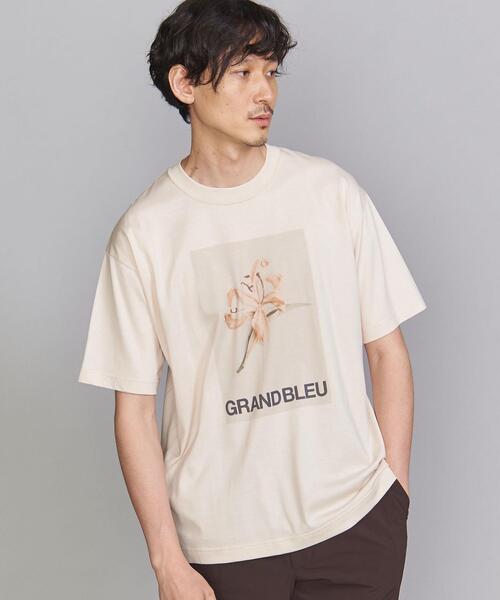 BEAUTY&YOUTH UNITED ARROWS(ビューティーアンドユースユナイテッドアローズ)の「BY GRAND BLEU TEE/Tシャツ(Tシャツ/カットソー・メンズ・ホワイト/ベージュ・S/M/XL/L)」の2枚目の写真