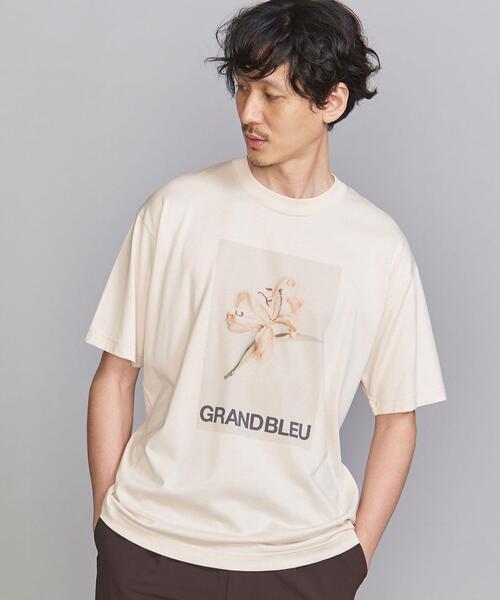 BEAUTY&YOUTH UNITED ARROWS(ビューティーアンドユースユナイテッドアローズ)の「BY GRAND BLEU TEE/Tシャツ(Tシャツ/カットソー・メンズ・ホワイト/ベージュ・S/M/XL/L)」の4枚目の写真