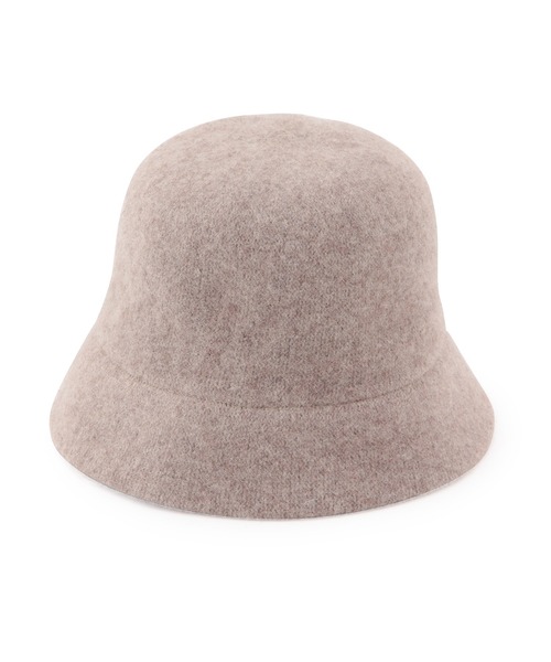 VIS(ビス)の「あったか素材の起毛バケットハット(ハット・レディース・ベージュ/ブラック・FREE)」の5枚目の写真