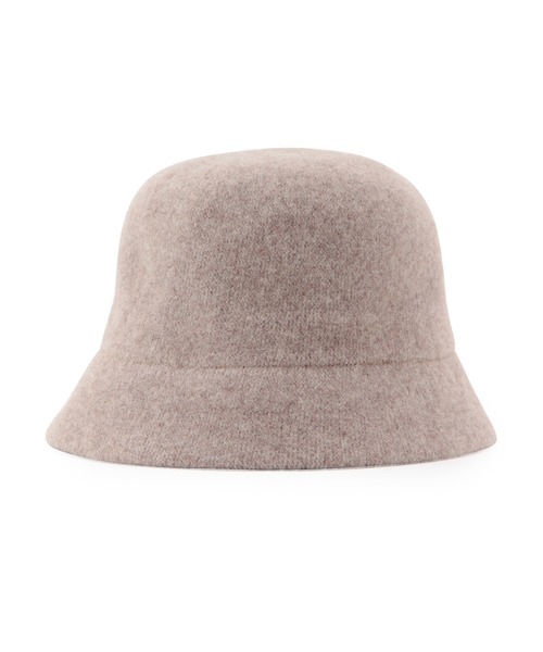 VIS(ビス)の「あったか素材の起毛バケットハット(ハット・レディース・ベージュ/ブラック・FREE)」の7枚目の写真