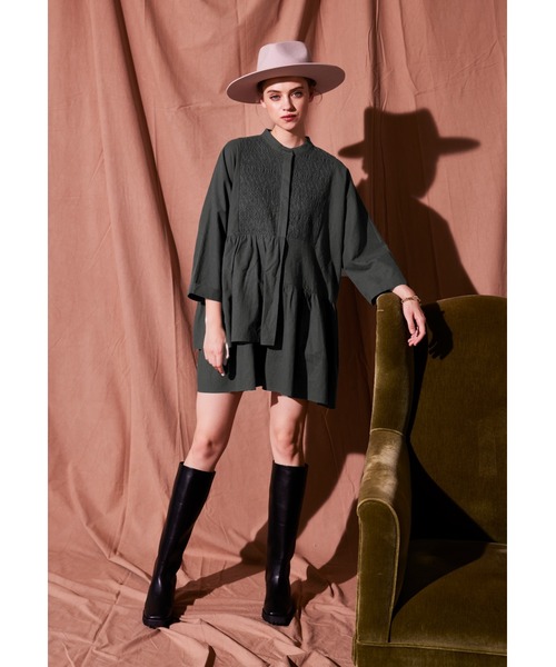 アリシアスタン / ワンピースシャツ ALEXIA STAM（アリシアスタン）の「Cut Out Long Sleeve Tee