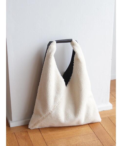 AMERICAN HOLIC（アメリカンホリック）の「【WEB限定】ボアトート（トートバッグ・レディース・ブラック/モカ/キャメル・FREE）」の7枚目の写真