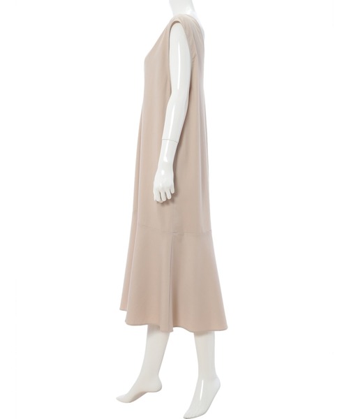 fifth（フィフス）の「Vネックマーメイドジャンスカ（ワンピース・レディース・グレイッシュベージュ/ブラック・MEDIUM）」の11枚目の写真