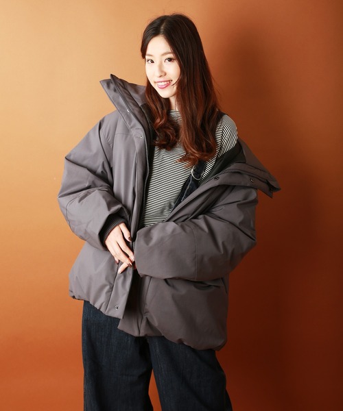 WESTSEA(ウエストシー)の「ポリストレッチ ボリューム中綿 パファージャケット(ブルゾン・メンズ・ブラック/チャコール/オリーブ/ベージュ/グリーン・L/XL/M)」の12枚目の写真