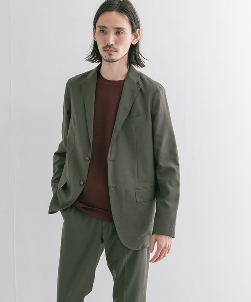 URBAN RESEARCH（アーバンリサーチ）の「ウォッシャブルウールソロテックスジャケット（その他アウター・メンズ・ブラック/グレー/カーキ・MEDIUM/LARGE）」の10枚目の写真