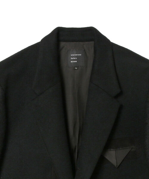 International Gallery BEAMS（インターナショナルギャラリービームス）の「IG / コンビネーションジャケット B（テーラードジャケット・メンズ・ブラック・MEDIUM）」の3枚目の写真
