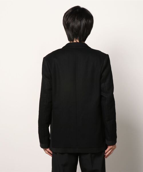 International Gallery BEAMS（インターナショナルギャラリービームス）の「IG / コンビネーションジャケット B（テーラードジャケット・メンズ・ブラック・MEDIUM）」の8枚目の写真