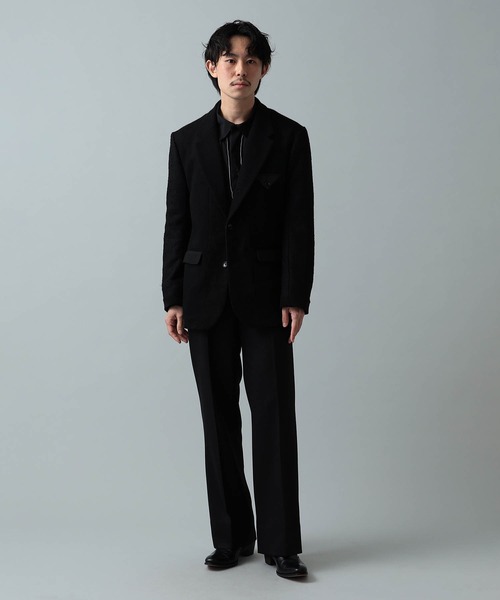 International Gallery BEAMS（インターナショナルギャラリービームス）の「IG / コンビネーションジャケット B（テーラードジャケット・メンズ・ブラック・MEDIUM）」の11枚目の写真