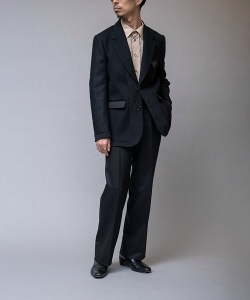 International Gallery BEAMS（インターナショナルギャラリービームス）の「IG / コンビネーションジャケット B（テーラードジャケット・メンズ・ブラック・MEDIUM）」の15枚目の写真