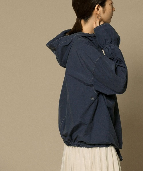 KBF（ケイビーエフ）の「アノラックシャツ（シャツ/ブラウス・レディース・ライトベージュ/キャメル/ネイビー・ONE）」の14枚目の写真