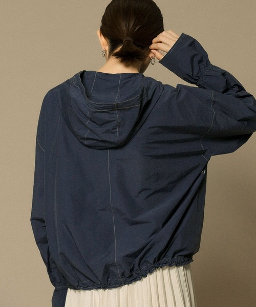 KBF（ケイビーエフ）の「アノラックシャツ（シャツ/ブラウス・レディース・ライトベージュ/キャメル/ネイビー・ONE）」の15枚目の写真