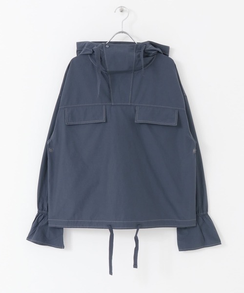 KBF（ケイビーエフ）の「アノラックシャツ（シャツ/ブラウス・レディース・ライトベージュ/キャメル/ネイビー・ONE）」の19枚目の写真