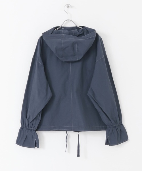 KBF（ケイビーエフ）の「アノラックシャツ（シャツ/ブラウス・レディース・ライトベージュ/キャメル/ネイビー・ONE）」の20枚目の写真