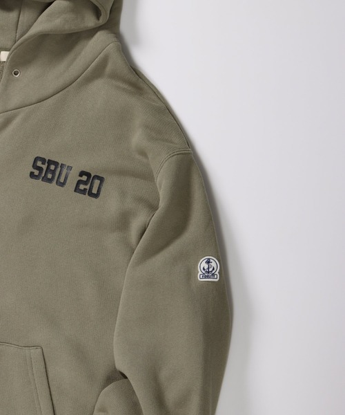FIDELITY(フィデリティ)の「SBU20 HOODIE / フーディー / パーカー(パーカー・メンズ・カーキ/グレー/ネイビー/キナリ・MEDIUM/LARGE)」の15枚目の写真