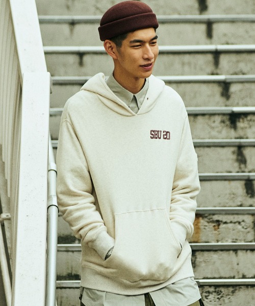 FIDELITY(フィデリティ)の「SBU20 HOODIE / フーディー / パーカー(パーカー・メンズ・カーキ/グレー/ネイビー/キナリ・MEDIUM/LARGE)」の21枚目の写真