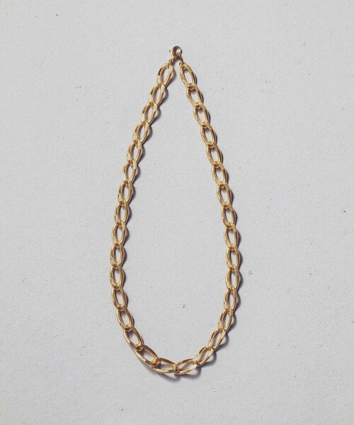 and cloud(アンドクラウド)の「Curb Chain Necklace S(ネックレス・レディース・ブラック/シルバー/イエローゴールド・FREE)」の3枚目の写真