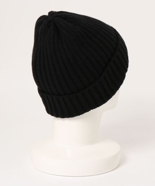 polcadot（ポルカドット）の「RIB BORE WATCH／リブボア ニットワッチ（ニットキャップ/ビーニー・レディース・ベージュ/ブラック/グレー/ブラウン/カーキ/グリーン/ホワイト/パープル/ライトベージュ/アイボリー/レッド/ブルー・FREE）」の13枚目の写真