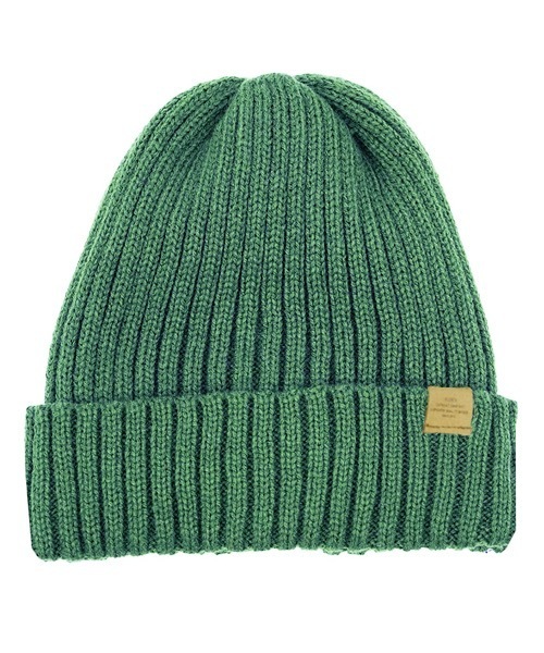 polcadot（ポルカドット）の「RIB BORE WATCH／リブボア ニットワッチ（ニットキャップ/ビーニー・レディース・ベージュ/ブラック/グレー/ブラウン/カーキ/グリーン/ホワイト/パープル/ライトベージュ/アイボリー/レッド/ブルー・FREE）」の10枚目の写真