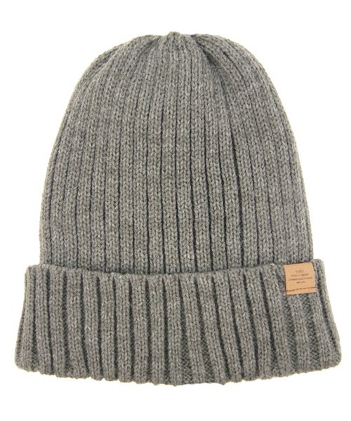 polcadot（ポルカドット）の「RIB BORE WATCH／リブボア ニットワッチ（ニットキャップ/ビーニー・レディース・ベージュ/ブラック/グレー/ブラウン/カーキ/グリーン/ホワイト/パープル/ライトベージュ/アイボリー/レッド/ブルー・FREE）」の17枚目の写真