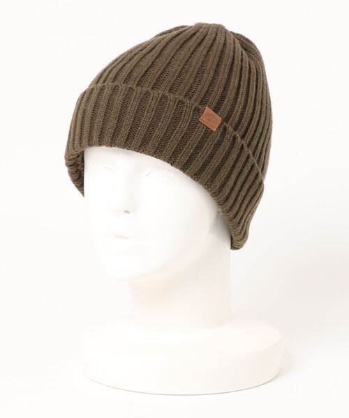 polcadot（ポルカドット）の「RIB BORE WATCH／リブボア ニットワッチ（ニットキャップ/ビーニー・レディース・ベージュ/ブラック/グレー/ブラウン/カーキ/グリーン/ホワイト/パープル/ライトベージュ/アイボリー/レッド/ブルー・FREE）」の18枚目の写真