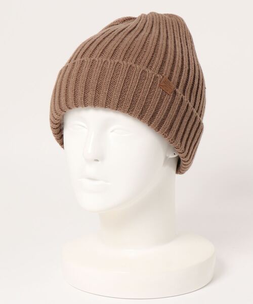 polcadot（ポルカドット）の「RIB BORE WATCH／リブボア ニットワッチ（ニットキャップ/ビーニー・レディース・ベージュ/ブラック/グレー/ブラウン/カーキ/グリーン/ホワイト/パープル/ライトベージュ/アイボリー/レッド/ブルー・FREE）」の21枚目の写真