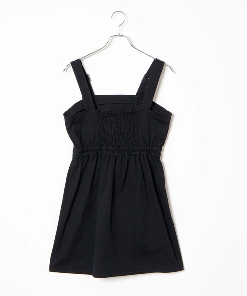 WEGO（ウィゴー）の「WEGO/バックルタイトジャンスカ（ジャンパースカート・レディース・ブラック・FREE）」の3枚目の写真