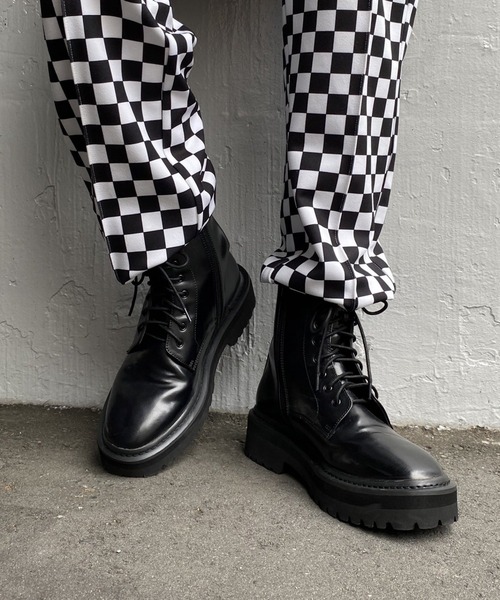 PBLIM(ページボーイリム)の「【PAGEBOYLIM】レースアップブーツ(ブーツ・レディース・ブラック・MEDIUM/LARGE)」の5枚目の写真