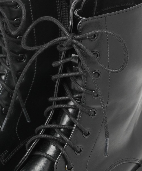 PBLIM(ページボーイリム)の「【PAGEBOYLIM】レースアップブーツ(ブーツ・レディース・ブラック・MEDIUM/LARGE)」の12枚目の写真