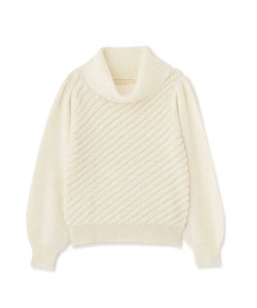 PROPORTION BODY DRESSING(プロポーションボディドレッシング)の「パイルニットプルオーバー / 1211270113(ニット/セーター・レディース・パープル/ホワイト系その他・FREE)」の13枚目の写真
