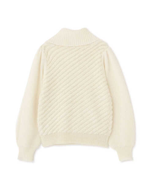 PROPORTION BODY DRESSING(プロポーションボディドレッシング)の「パイルニットプルオーバー / 1211270113(ニット/セーター・レディース・パープル/ホワイト系その他・FREE)」の18枚目の写真